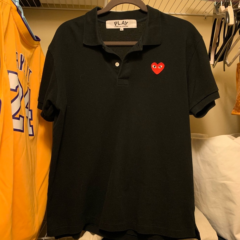 COMME des GARCONS Play Polo Shirt
